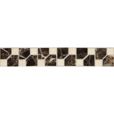 Daltile Fashion Accents Jewel Dark 2 x 12 Decorative Accent FA72212DECO1P