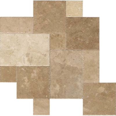 Daltile Travertine Collection Napa (Versailles Pattern) BE15VERSPATT1N
