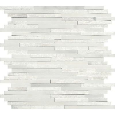 Daltile Marble Collection Deco First Snow Elegance 11 X12 Random M190-1212POLRND