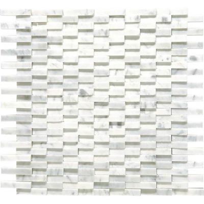 Daltile Marble Collection Deco Carrara White Cladding M701-1212POLCLA