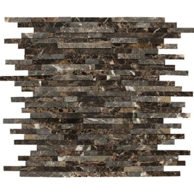 Daltile Marble Collection Field Tile Emperador Dark Random M725-1212POLRND