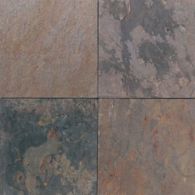 Daltile Slate Collection Indian Multicolor  (Natural Cleft) S77112121P