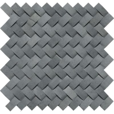 Daltile Stone A La Mod Mosaic Basketweave Honed Urban Bluestone L222BSKTWVMS1U