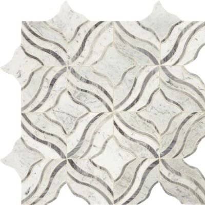 Daltile Lavaliere Deco Carrara White/Bardiglio Melody LV23