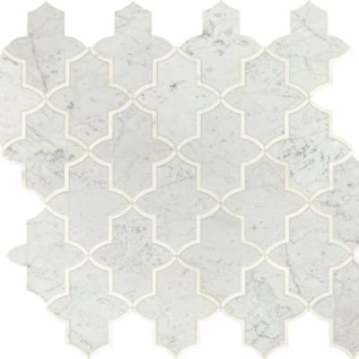 Daltile Lavaliere Deco Carrara White/Thassos White Byzantine LV25
