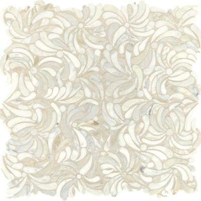 Daltile Lavaliere Deco Calacatta Gold Windblown LV29