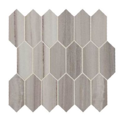 Daltile Marble Attache Mosaic Turkish Skyline – Hexagon MA86-HEX
