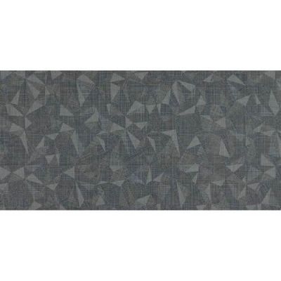 Daltile Fabric Art Field Tile Modern Kaleidoscope Midnight Steel Prism 12×24 MK7312241PK