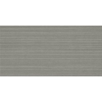 Daltile Fabric Art Field Tile Modern Linear Medium Gray 12×24 ML6312241PK