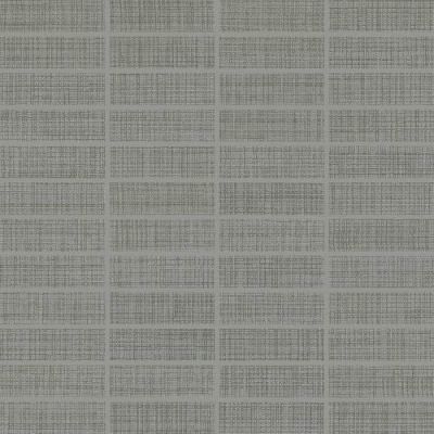 Daltile Fabric Art Modern Textile Medium Gray 1×3 MT5313SWATCH
