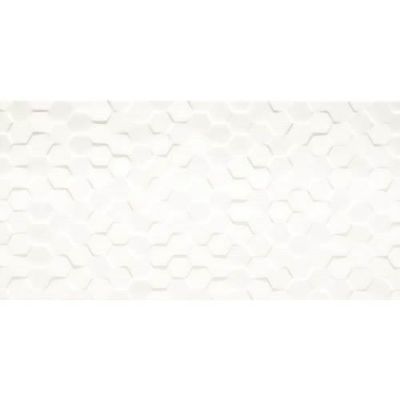 Daltile Multitude Field Tile Origami White Hexagon 12×24 MU161224H1P2