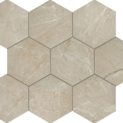 Daltile Perpetuo Elegant Beige Hexagon 8 PT22HEX8
