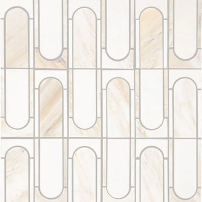 Daltile Perfit Mosaix Mosaic Namaste & Thassos Capsule PT41