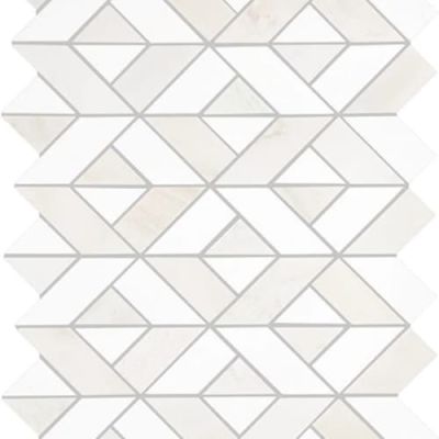 Daltile Perfit Mosaix Mosaic Paradise & Thassos Swivel PT43