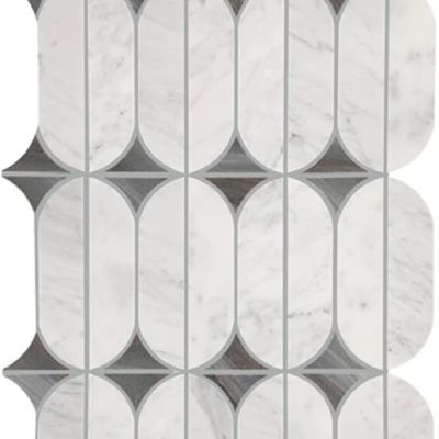 Daltile Perfit Mosaix Mosaic Ashen Palissandro & Carrara Wh Spring PT44