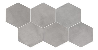 Daltile Scrapbook Memory Grey SB32HEX89MT