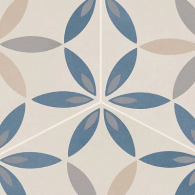 Daltile Scrapbook Mosaic Petal Hexagon SB35HEX