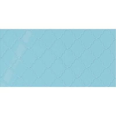 Daltile Showscape Crisp Blue Arabesque 12×24 SH161224A1P2
