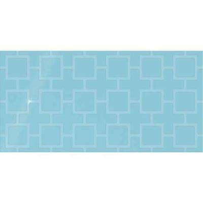 Daltile Showscape Crisp Blue Square Lattice 12×24 SH161224B1P2