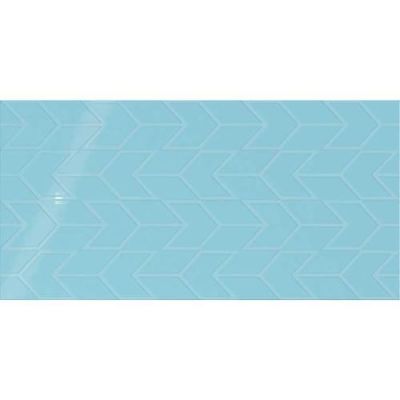 Daltile Showscape Crisp Blue Chevron 12×24 SH161224C1P2