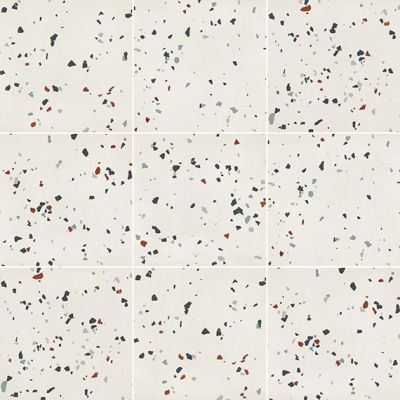 American Olean Color Story Floor Designer White Speckle T061SQU1212MT