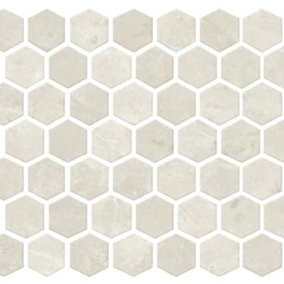Daltile Core Fundamentals – Prime Field Tile Vitality White Hexagon PRIME-RL20HEX