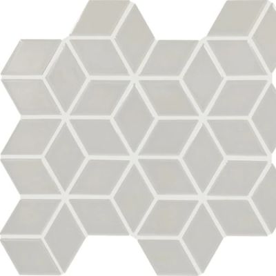 Daltile Color Wheel Retro Mosaic Desert Gray 3d Cube X1143D