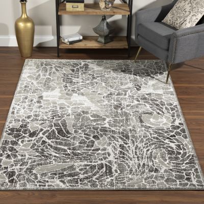 Dalyn Cadence Ce1 Pewter 5’3″ x 7’7″ CE1PE5X8