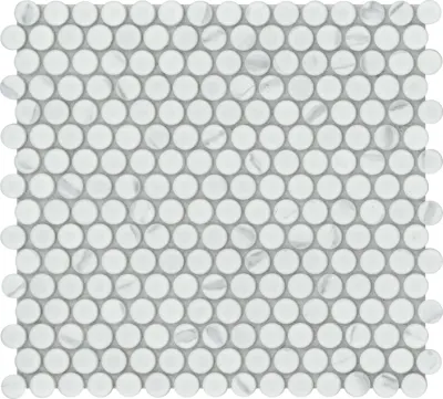 Emser Elegan Calacata W95ELEGCA1112MOPM-EleganCalacata11125.5mmMattePennyMosaicPressed