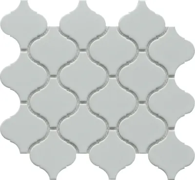 Emser Influence Gray W95INFLGR1011MAR-InfluenceGray10115.5mmGlossArabesqueMosaicMesh