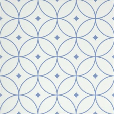 Emser Geometry Porcelain Matte/Satin Blue F39GEOMATBL1010
