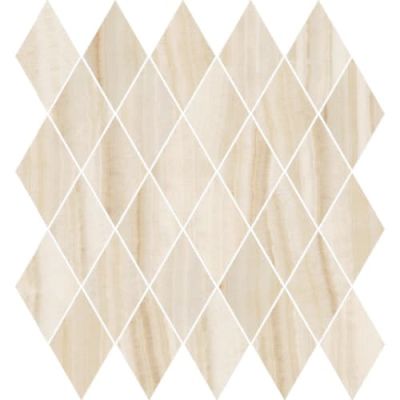 Happy Floors Onyx Honey Rhomboid Mosaic Polished 7019-G