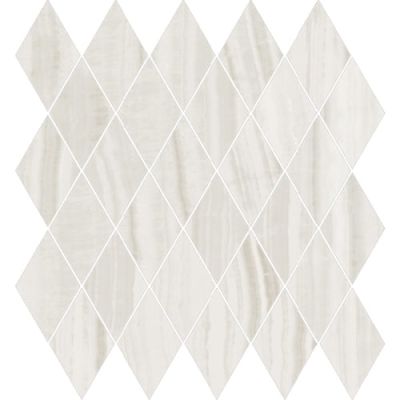 Happy Floors Onyx Milk Rhomboid Mosaic Polished 7039-G
