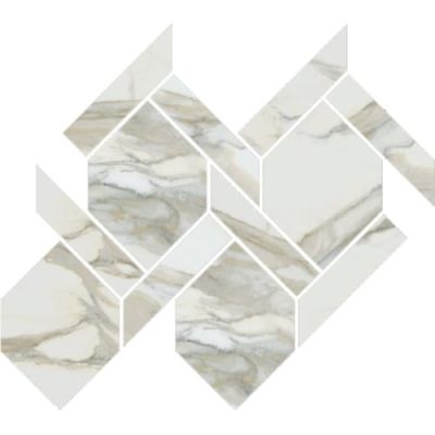 Happy Floors Stratus Oro Rope Mosaic Polished 7157-G