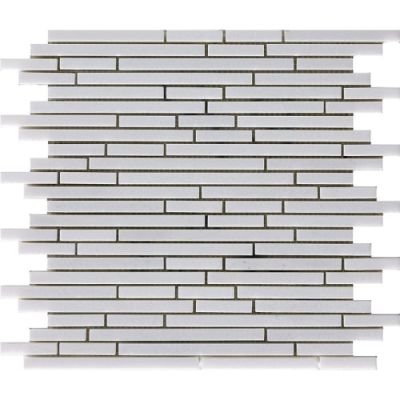 Happy Floors Stone & Marble Thassos Sticks Mosaic I PD171