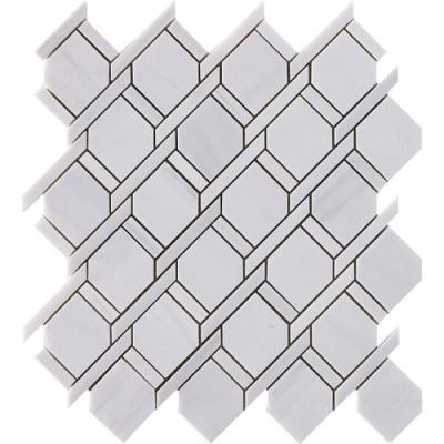 Happy Floors Stone & Marble Dolomite Rope Mosaic I PD183