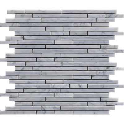 Happy Floors Stone & Marble Carrara Sticks Mosaic I PD201