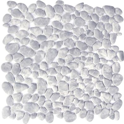 Happy Floors Endura Bardiglio Pebble Mosaic Natural PD217