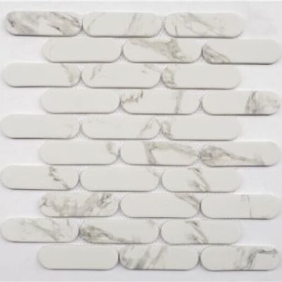 Happy Floors Endura Calacatta Capsule Mosaic Natural PD262
