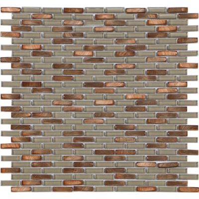 Happy Floors Iridium Copper Mini-Brick Natural PD340