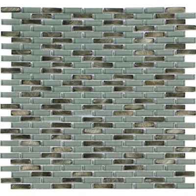 Happy Floors Iridium Jade Mini-Brick Natural PD345