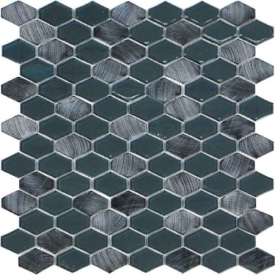 Happy Floors Iridium Indigo Hexagon Natural PD351