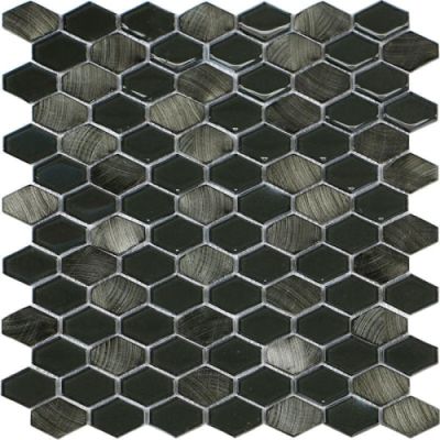 Happy Floors Iridium Anthracite Hexagon Natural PD356
