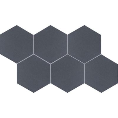 Marazzi Inyo Indigo Hexagon IN73HEX89MBST