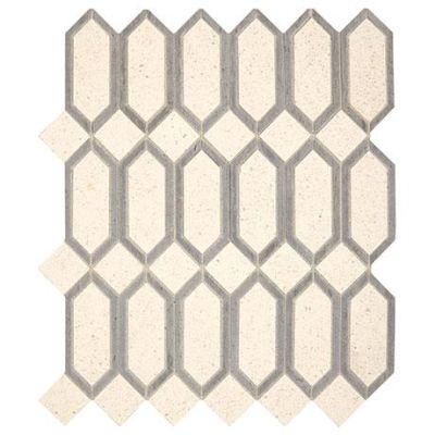 Marazzi Linear Hex Beige and Gray CT57-1513