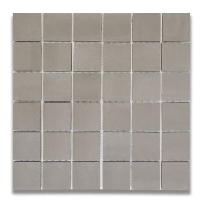 Metallic-look Akdo  Sonik Silver 2” x 2” Mosaic (M) Gray, Silver PO2530-M002M0