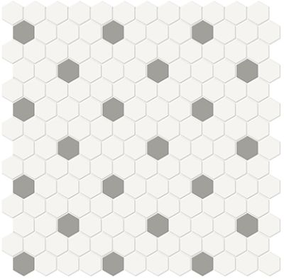 Florida Tile Soho Canvas White & Cement Chic CANA450104510