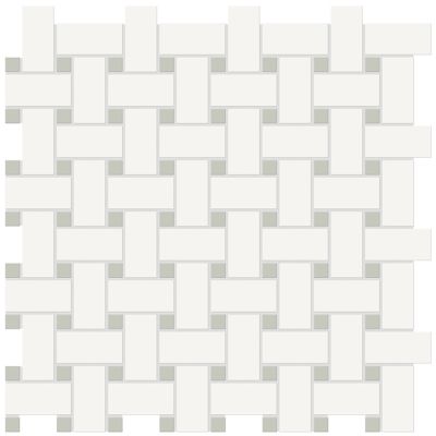 Florida Tile Soho Canvas White & Soft Sage CANA450104710