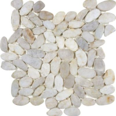 Anatolia Zen Fiji Cream Flat Pebbles 5001-0234-0