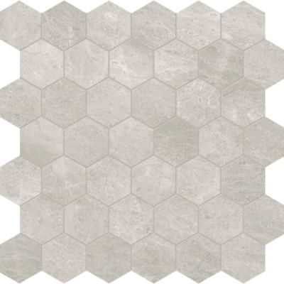 Anatolia Anciano Grigio Hexagon Mosaic 2in Honed 5001-0242-0